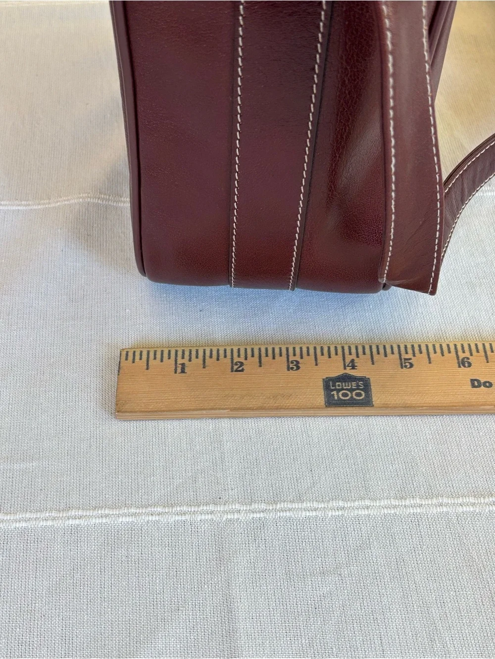 RedEnvelope Genuine Leather Wine Carrier Bottle Tote bag